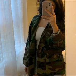 military print jacket